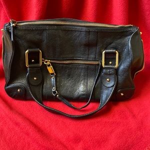 Marc Jacobs Vintage Leather Expandable Satchel
